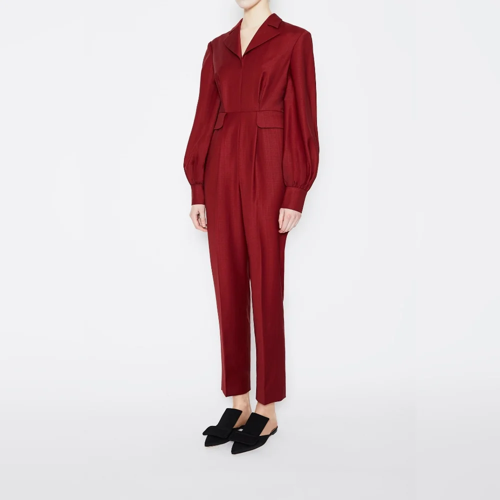 Emilia Wickstead x Woolmark Cliona Jumpsuit - Picture 3 of 14
